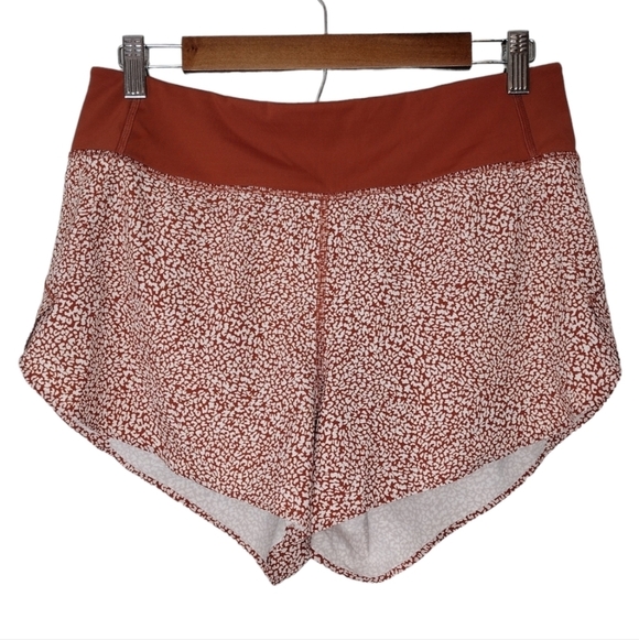 Athleta Pants - Athleta Run With It Printed Lining Active Training Running Athletic Shorts Sz S